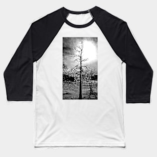 Skinny Ice Tree Baseball T-Shirt